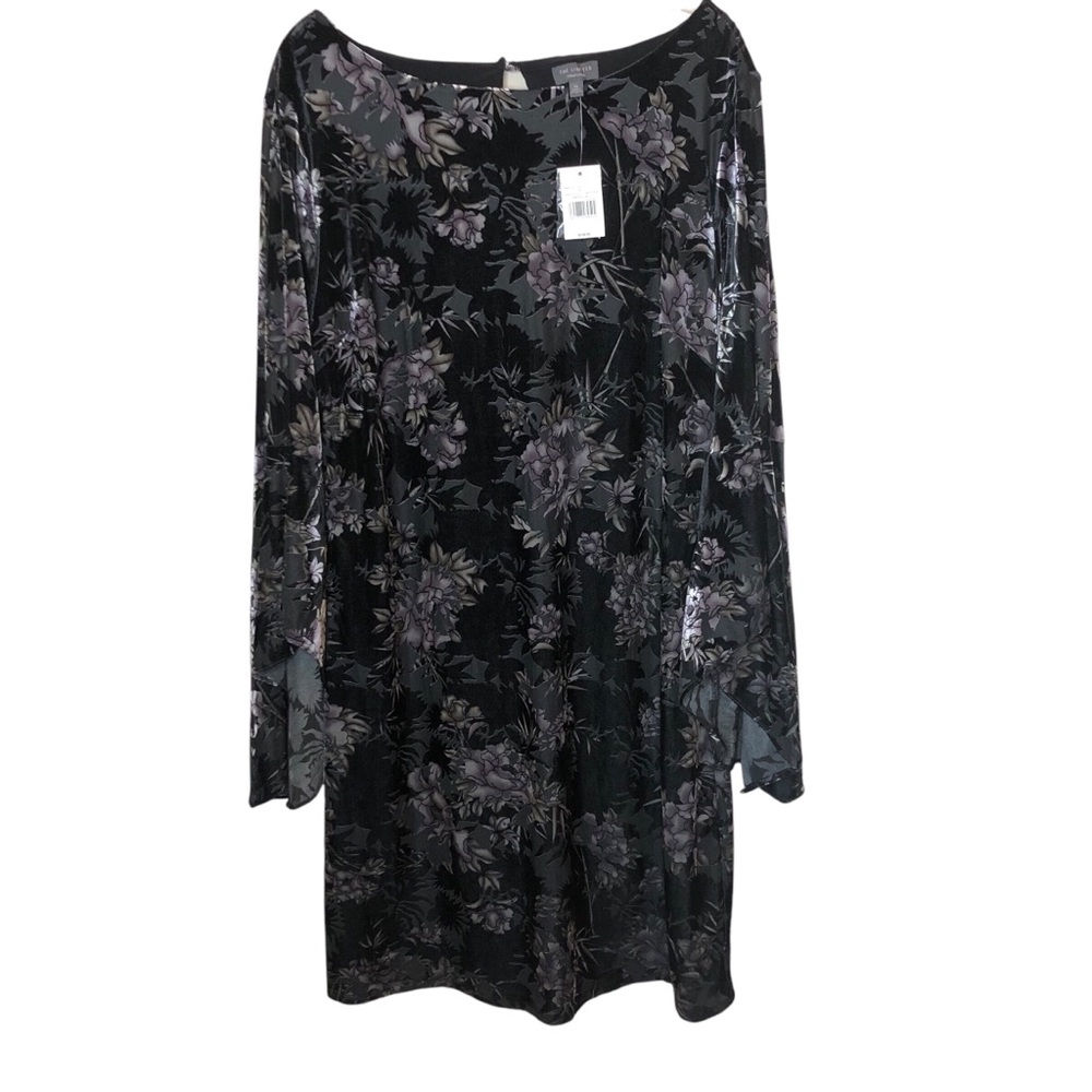 NEW The Limited Collection Graceful Flower Velvet Dress XL Whimsygoth Evening